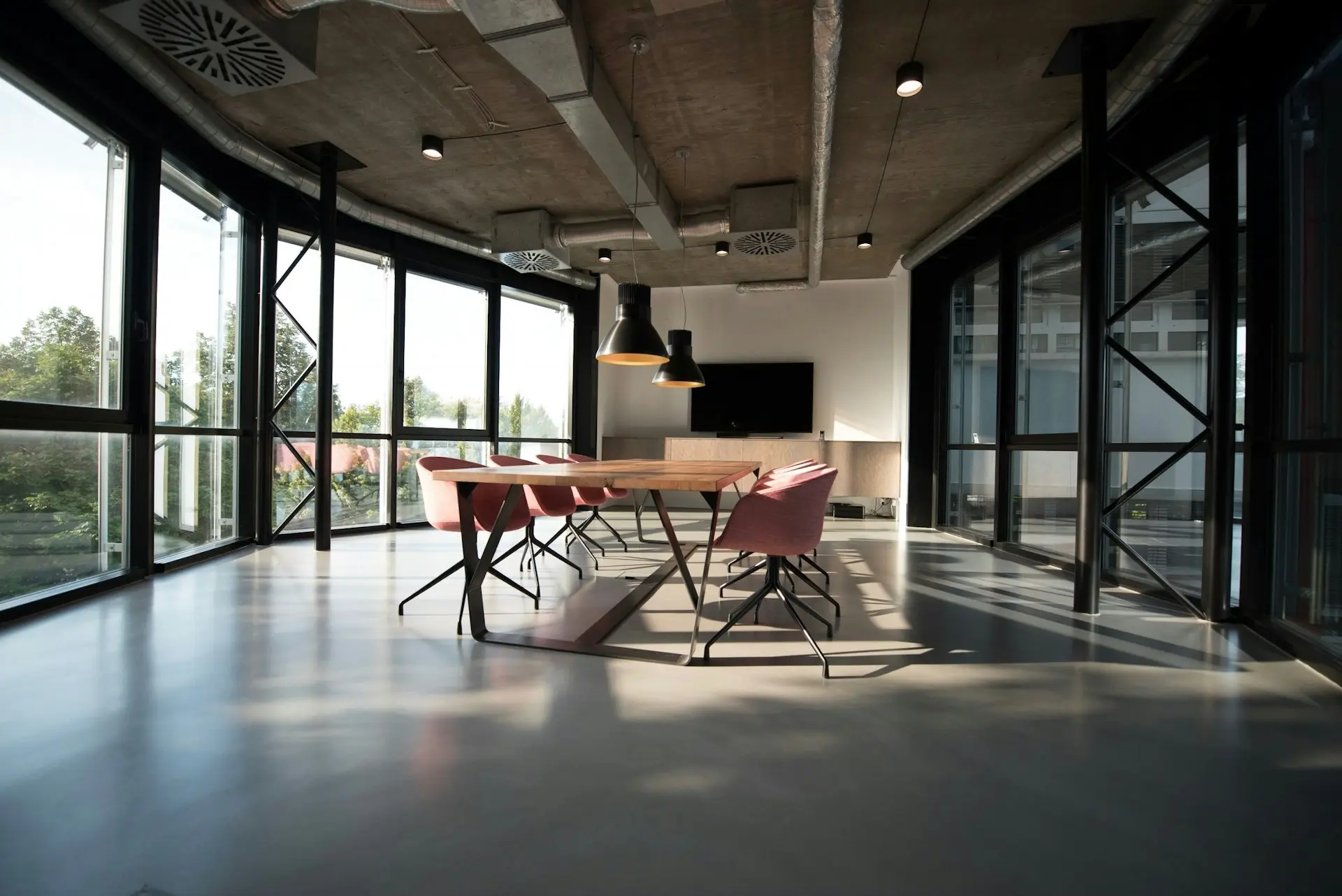 Commercial space interior design